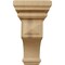 Ekena Millwork 7"W x 7 3/4"D x 14"H Jumbo Woodruff Wood Corbel, Cherry CORW07X07X14WFCH - alternate 3